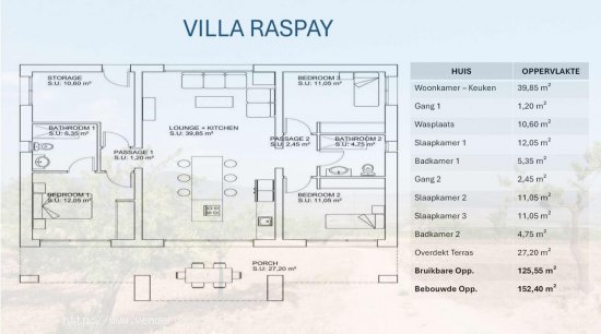 Villa en venta a estrenar en Aspe (Alicante)