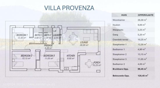 Villa en venta a estrenar en Aspe (Alicante)