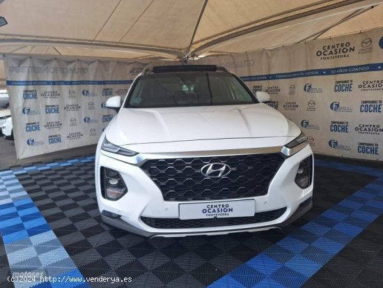 Hyundai Santa Fe 2.2CRDI AUT 200CV TECNO 7PLAZAS de 2019 con 87.586 Km por 29.500 EUR. en Pontevedra