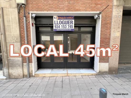  Local Comercial de 45m2 - BARCELONA 