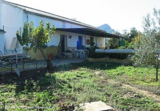 VENTA PARCELA RÚSTICA CON CASA, NAVE  Y PISCINA. EL GASTOR - CADIZ