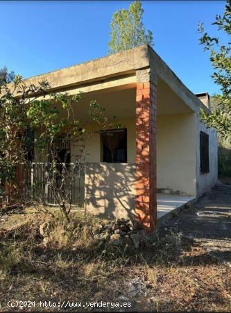 SE VENDE TERRENO RUSTICO CON CASETA CON AGUA Y LUZ EN ALFONDEGUILLA - CASTELLON