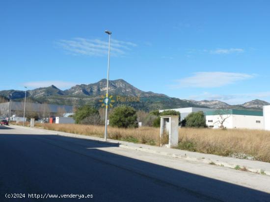 Parcela industrial en venta en Xeresa - VALENCIA