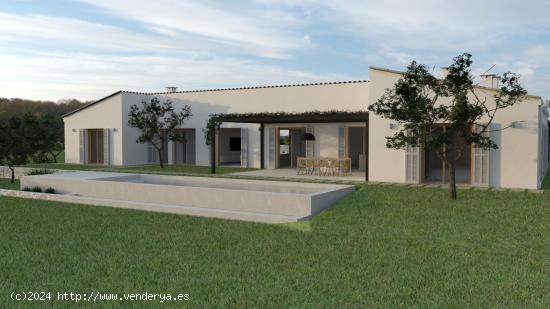 Terreno con 14.208 m2 con PROYECTO en San Llorenç des Cardassar - BALEARES