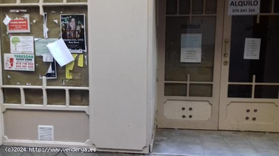 Alquiler de local en el Centro Comercial Abierto de Tarazona - ZARAGOZA