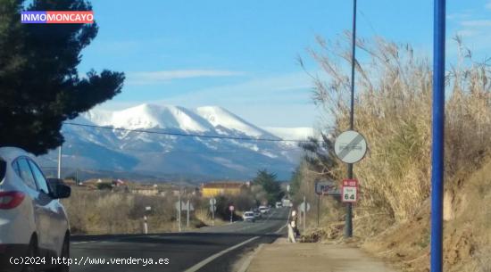 Se vende finca a pie de carretera - ZARAGOZA