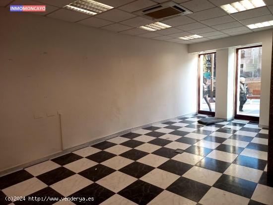 Se vende céntrico local de 91m2 - ZARAGOZA