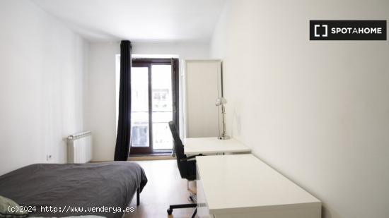 Habitaciones para alquilar en apartamento de 8 habitaciones en Madrid - MADRID