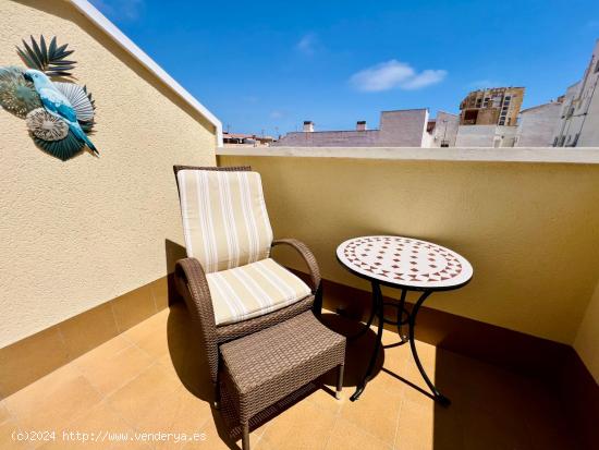 ATICO 2 DORMITORIOS - 2 BAÑOS - SOLARIUM PRIVADO - TERRAZA - PLAYA DE LOS LOCOS - ALICANTE