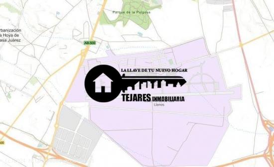  INMOBILIARIA TEJARES VENDE TERRENO RUSTICO EN LA CARRETERA DE AGUAS NUEVAS - ALBACETE 