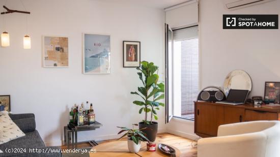 Fabuloso apartamento de 1 dormitorio en alquiler cerca de Montjuïc en Poble-sec - BARCELONA