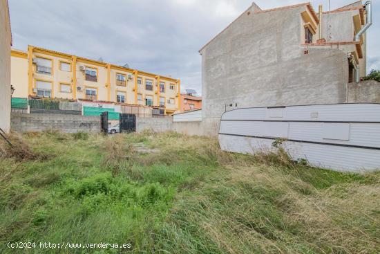 MAGNIFICO SOLAR PARA CONSTRUIR UN BLOQUE DE PISOS - GRANADA