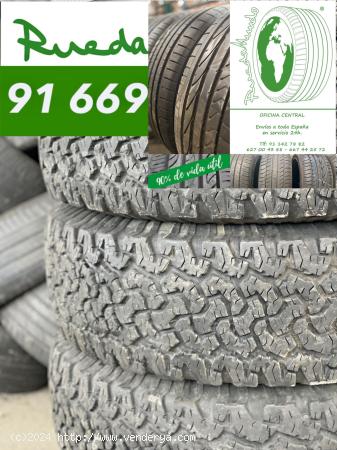  ECONOMICOS 245/45R18 CUBIERTAS USADAS 