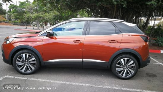 Peugeot 3008 1.2 PureTech 96KW (130CV) S&S GT de 2019 con 26.875 Km por 21.800 EUR. en Tenerife