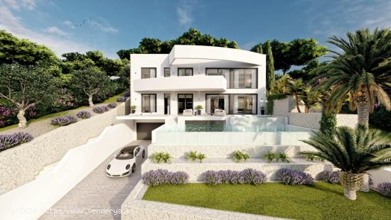 VILLA DE LUJO DE OBRA NUEVA EN ALTEA - ALICANTE