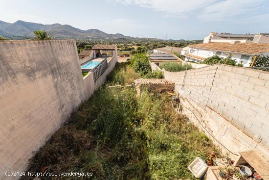 Casa en Capdepera de dos alturas con solar urbanizable de 380m2 - BALEARES