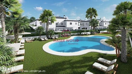 BUNGALOWS DE 3 DORMITORIOS EN RESIDENCIAL EXCLUSIVO EN GRAN ALACANT! - ALICANTE