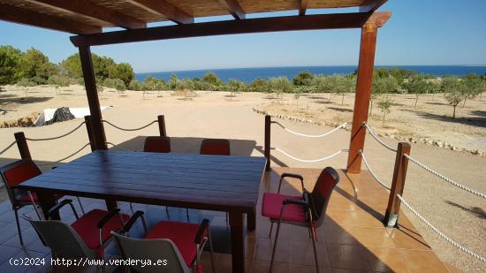 Paraíso Rústico a Solo 500m de la Playa con Vistas al Mar y al Delta del Ebro - TARRAGONA