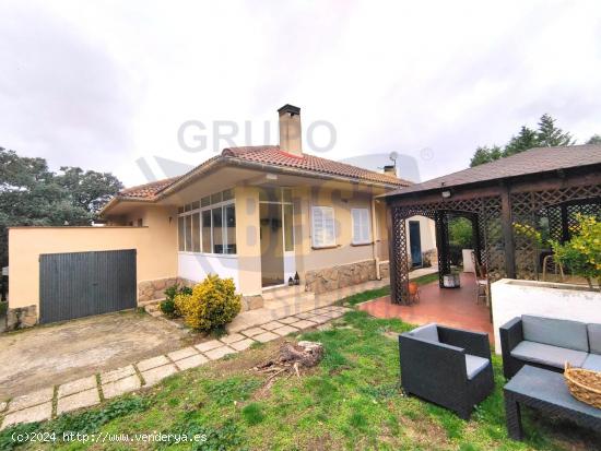 CHALET DE UNA PLANTA, CON 5 DORMITORIOS Y GRAN PARCELA, EN LOS ÁNGELES DE SAN RAFAEL - SEGOVIA