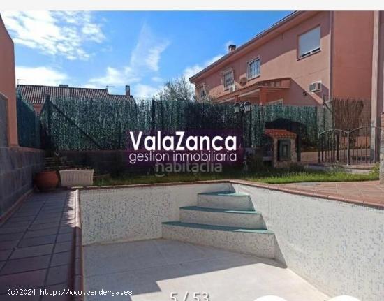 VALAZANCA VENDE CHALET PAREADO DE 5 DORMITORIOS EN CASRRUBUELOS - MADRID