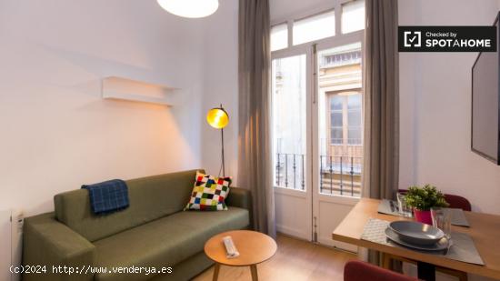 Elegante apartamento de 1 dormitorio en alquiler en el centro de la ciudad - GRANADA