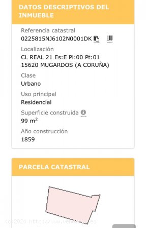 Casa en venta en Mugardos (La Coruña)