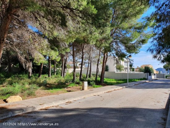 Parcela en venta a estrenar en Moraira (Alicante)