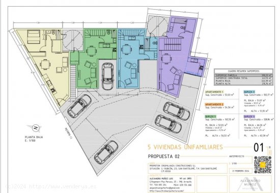 VENTA DE DUPLEX NUMERO 1 ; nueva construcción 3 habitaciones ,2  baños en San Bartolom