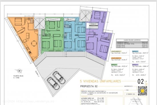 VENTA DE DUPLEX NUMERO 1 ; nueva construcción 3 habitaciones ,2  baños en San Bartolom