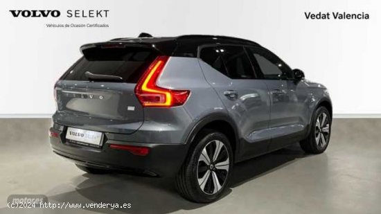 Volvo XC40 BEV 70KWH RECHARGE PLUS 231 5P de 2023 con 12.700 Km por 35.900 EUR. en Valencia