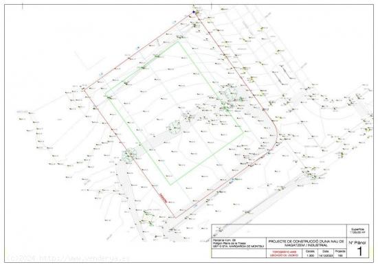 NAU EN CONSTRUCCIÓ DE LLOGUER A SANTA MARGARIDA DE MONTBUI - PLANS DE LA TOSSA - BARCELONA