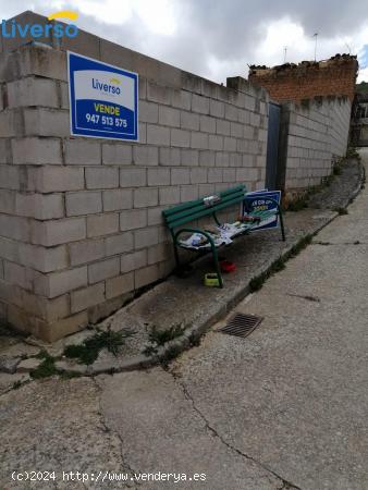 SOLAR DE 120 METROS CUADRADOS EN LA AGUILERA - BURGOS