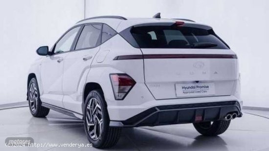 Hyundai Kona 1.0 TGDI Nline 4x2 de 2024 con 4.618 Km por 26.490 EUR. en A Coruna