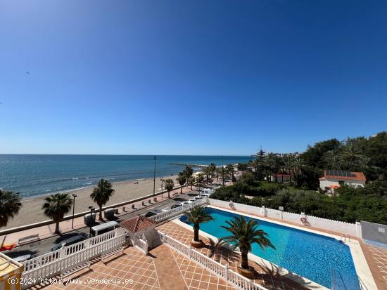  ALQUILER TEMPORADA INVIERNO. APARTAMENTO 1 DORMITORIO EN PRIMERA LÍNEA DE PLAYA. PISCINA - MALAGA 