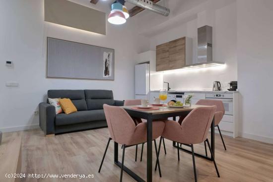  Apartamento de 1 dormitorio en alquiler en Ciutat Vella - VALENCIA 