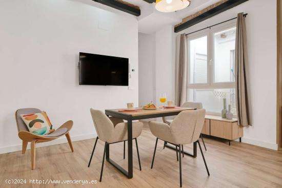  Apartamento de 1 dormitorio en alquiler en Ciutat Vella - VALENCIA 