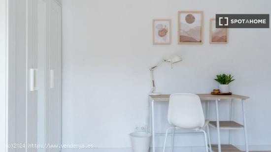 Hermosa habitación completamente amueblada en piso compartido en Avenida de América - MADRID