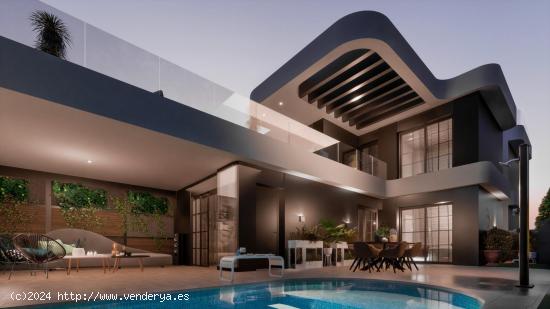 FANTASTICA VILLA DE OBRA NUEVA EN LOS ALCAZARES, MURCIA, COSTA BLANCA SUR - MURCIA