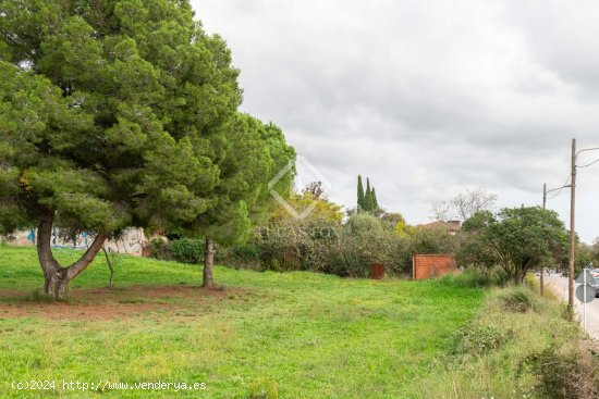 Parcela en venta en Sant Cugat del Vallès (Barcelona)