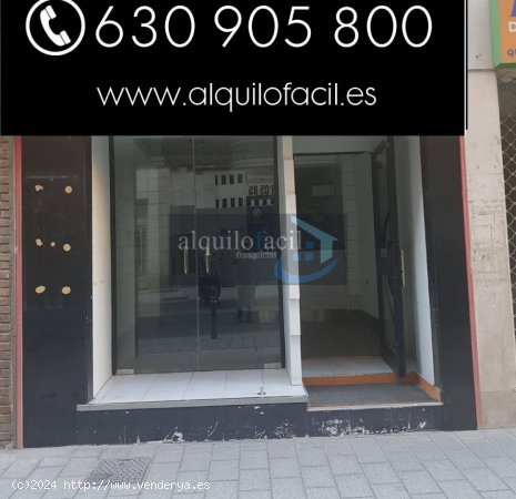 SE ALQUILA LOCAL EN C/ TEODORO CAMINO/ 50 METROS/500€