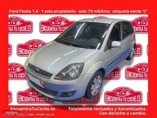  Ford Fiesta 1.4 Ambiente de 2008 con 75.524 Km por 5.890 EUR. en Tarragona 