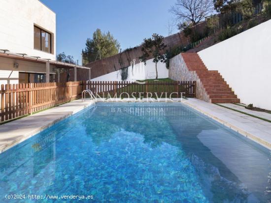  Magnífica casa en venta con jardín, vistas y piscina en Vallvidrera!!! - BARCELONA 