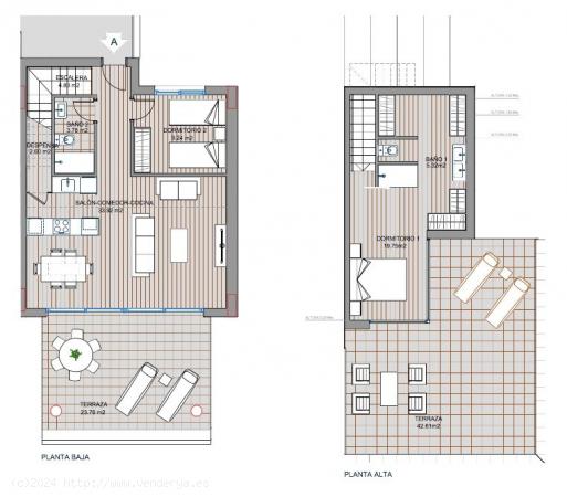 exclusivo Atico dúplex alta calidad junto al mar y amplias terrazas - MALAGA