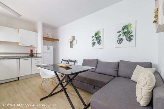  Apartamento completo de 1 dormitorio en Málaga - MALAGA 