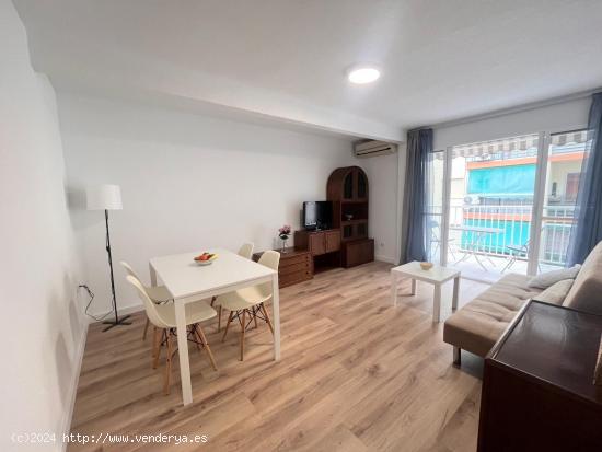 Apartamento céntrico, espacioso, amueblado, aire acondicionado, terraza abierta. - ALICANTE