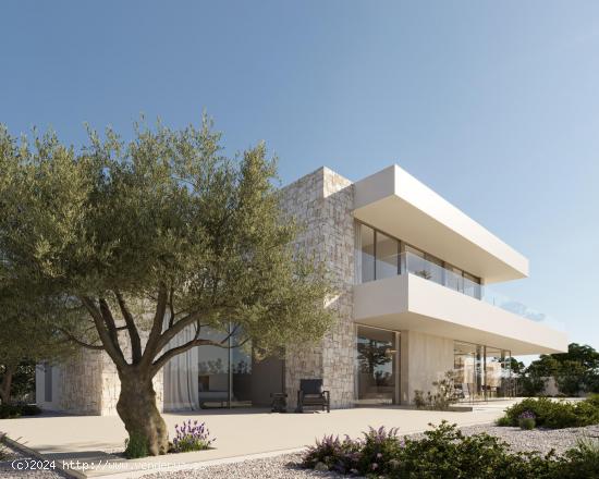 VILLA DE OBRA NUEVA EN MORAIRA - ALICANTE