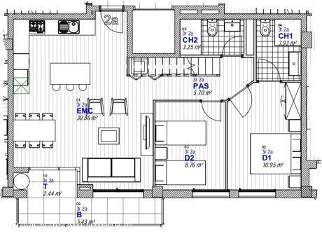 SANT CELONI (LLUÍS COMPANYS): DÚPLEX EN VENTA DE OBRA NUEVA CON PISCINA COMUNITARIA - BARCELONA