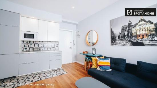 Elegante apartamento de 1 dormitorio en alquiler en Malasaña - MADRID