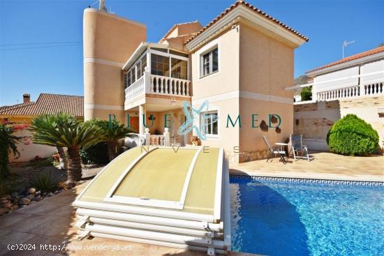 INCREIBLE CHALET CON VISTAS AL MAR A LA VENTA EN BOLNUEVO - MURCIA