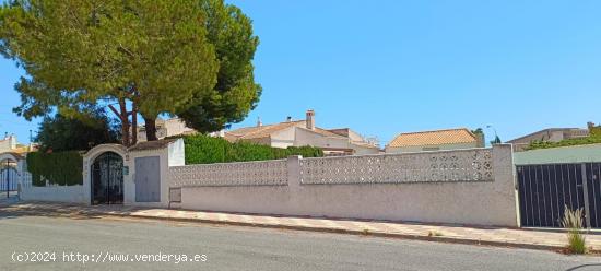 PEQUEÑO CHALET CON 600 M. DE PARCELA Y PISCINA PRIVADA - ZONA LA SIESTA, TORREVIEJA - - ALICANTE